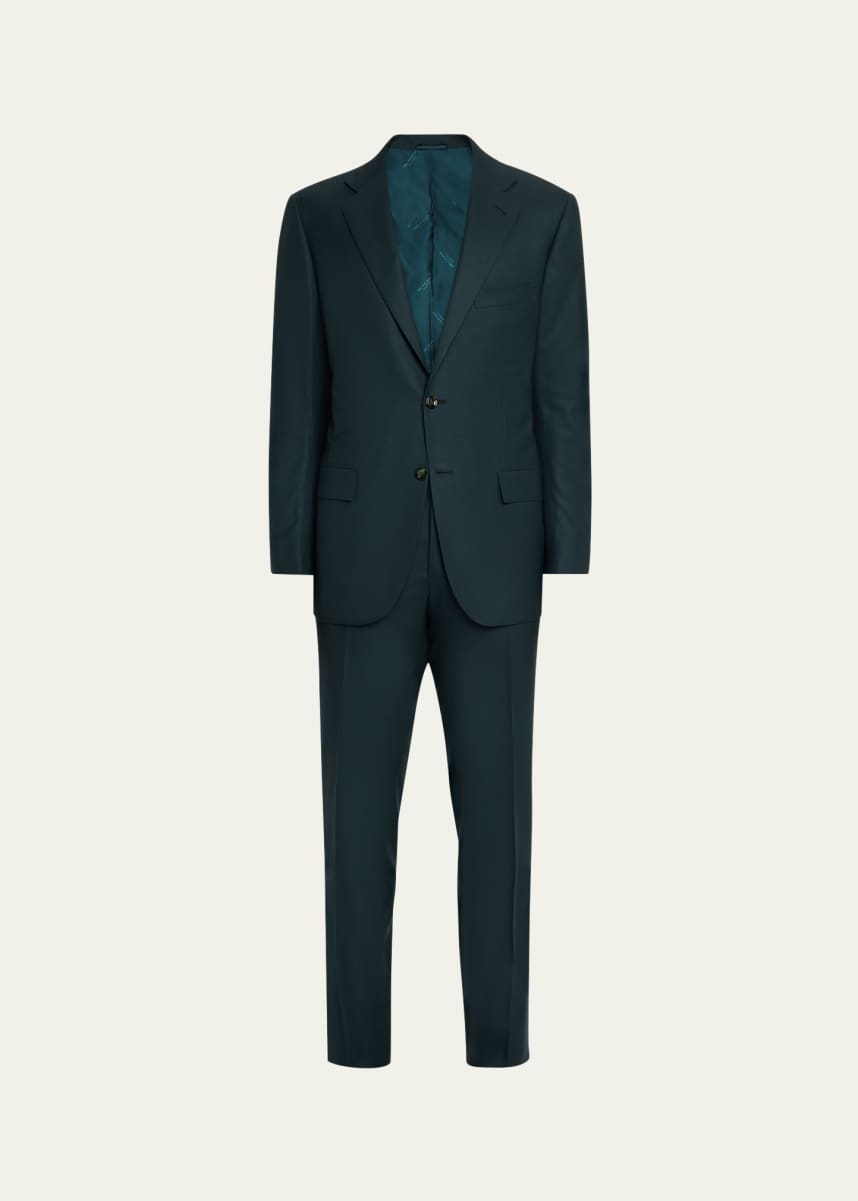Kiton Men's Virgin Wool Modern-Fit Suit