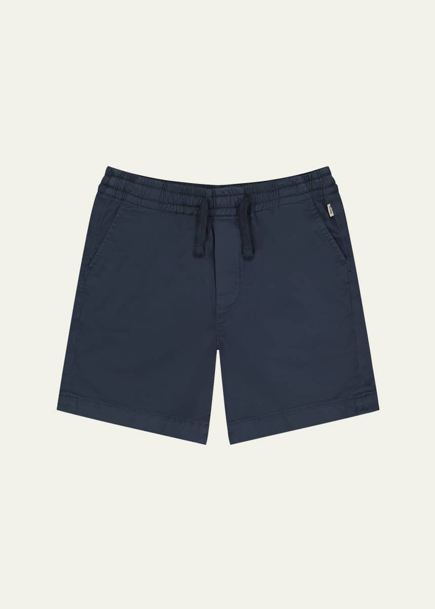 DL1961 Boy's Jackson Brushed Twill Shorts, Size 8-14