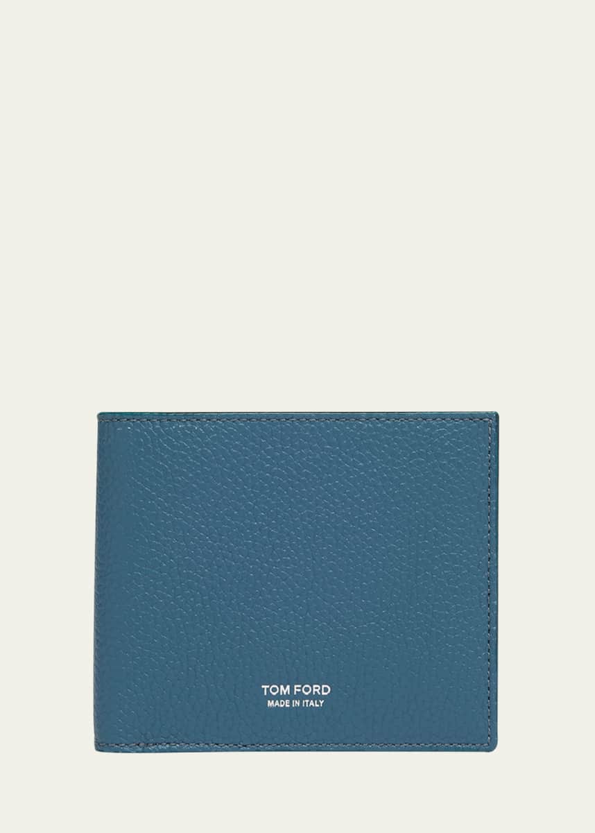 TOM FORD Men's Soft Grain Leather T-Line Bifold Wallet