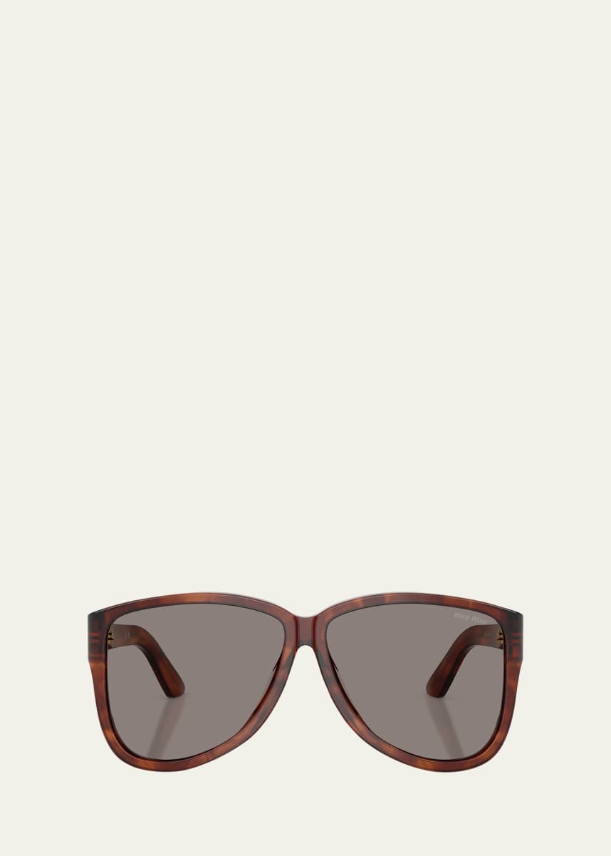 Miu Miu MU A08SF Acetate Aviator Sunglasses