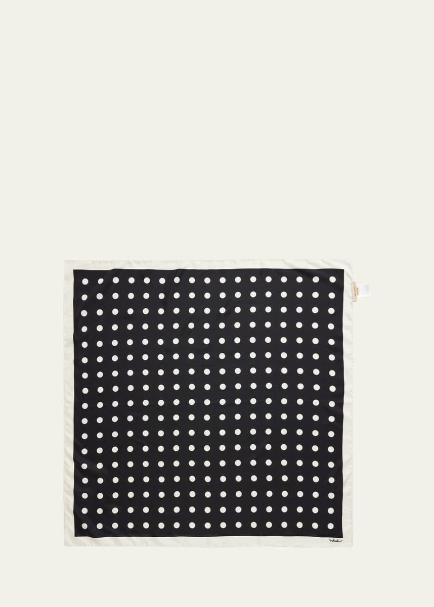 Valentino Garavani Opticool Print Silk Scarf