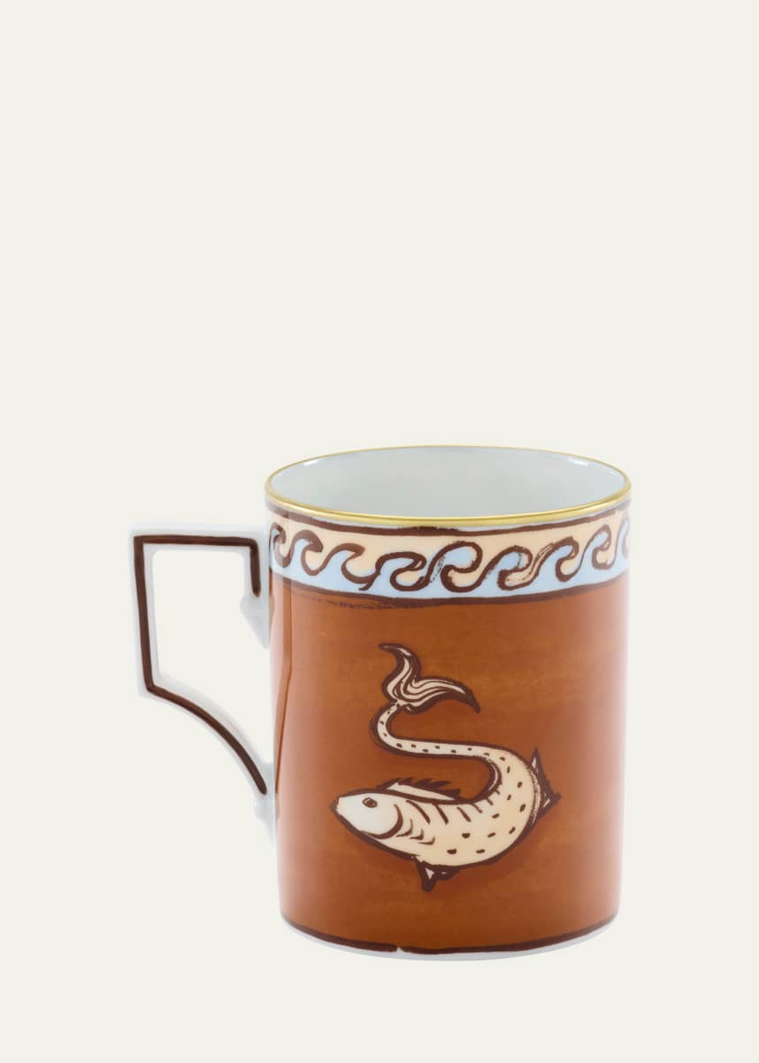 GINORI 1735 Il Viaggio di Nettuno Luna Mug, 13 oz.
