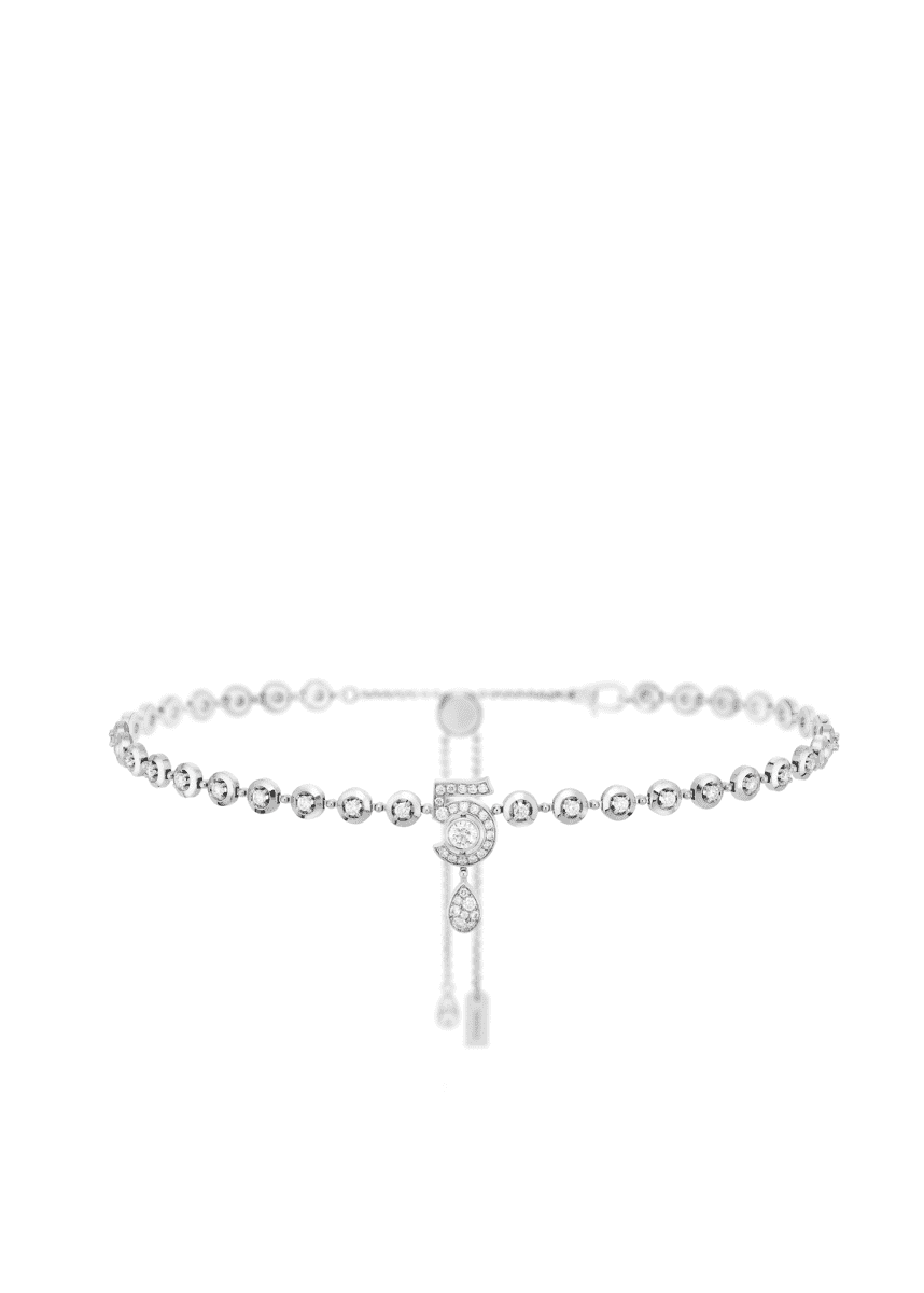 CHANEL ETERNAL N°5 DIAMOND LINE NECKLACE