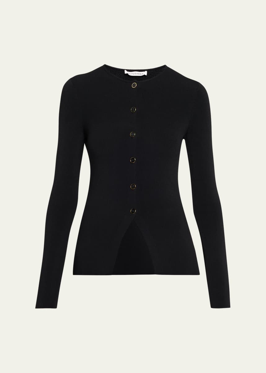 Altuzarra Lainey Cutaway Cardigan Sweater