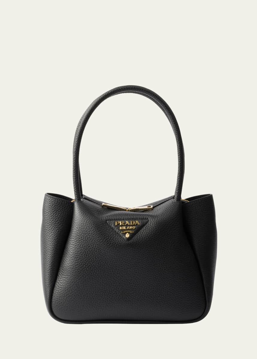 Prada Soft Leather Shoulder Bag