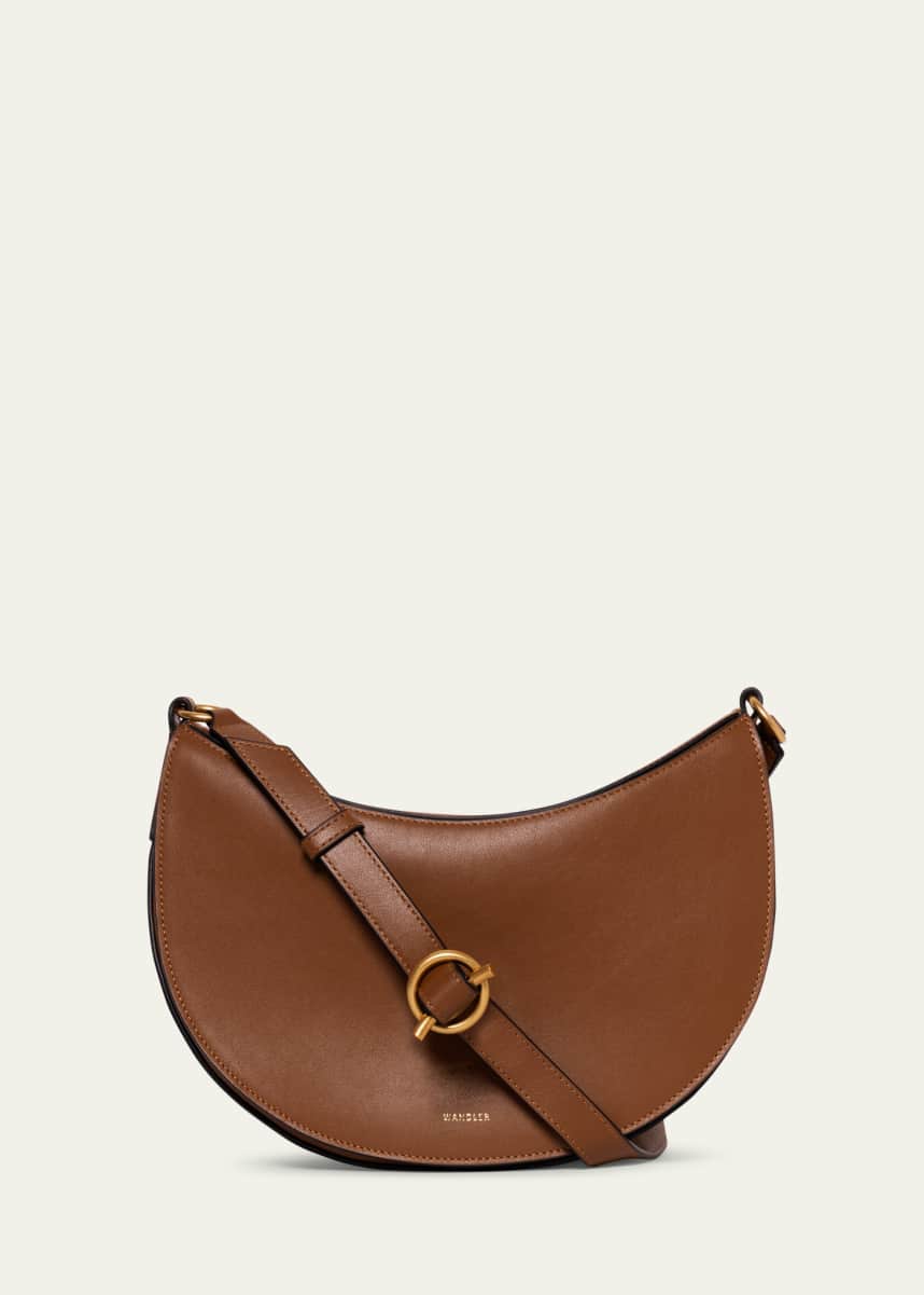 Wandler Kate Flap Leather Crossbody Bag