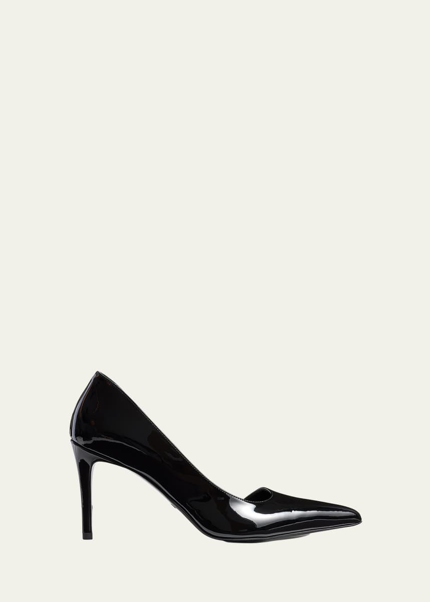 Khaite Jett Patent Leather Stiletto D'Orsay Pumps - Bergdorf Goodman