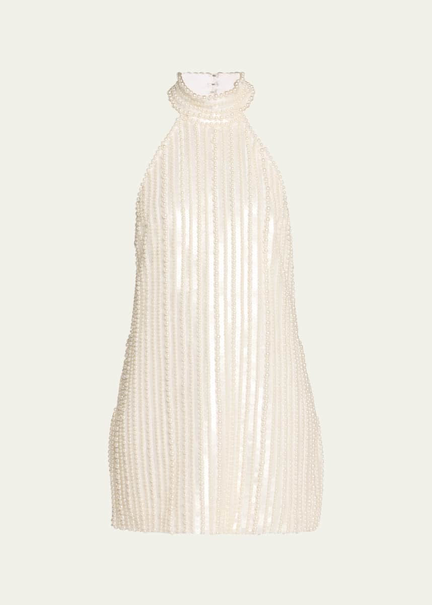 Retrofete Yaeko Embellished Mini Dress