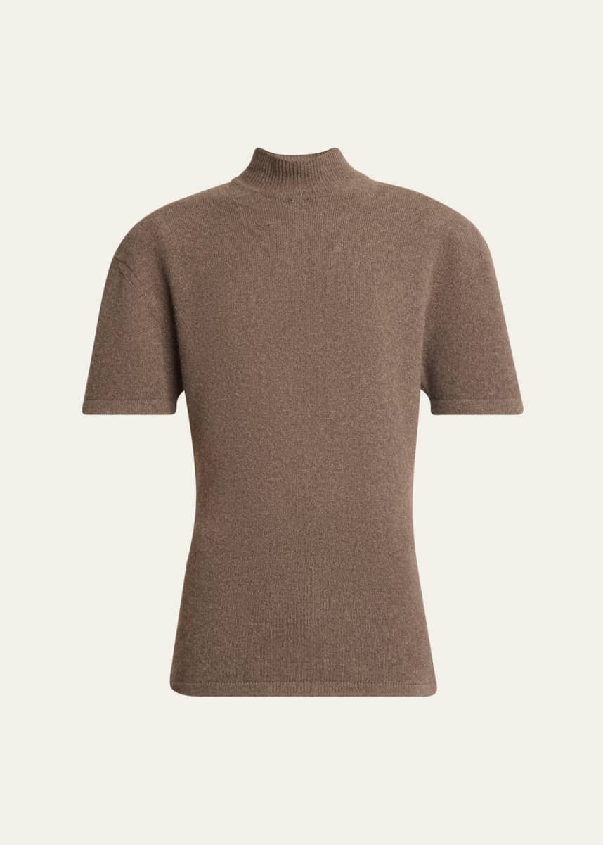 Jacquemus The Castagna Short-Sleeve Sweater