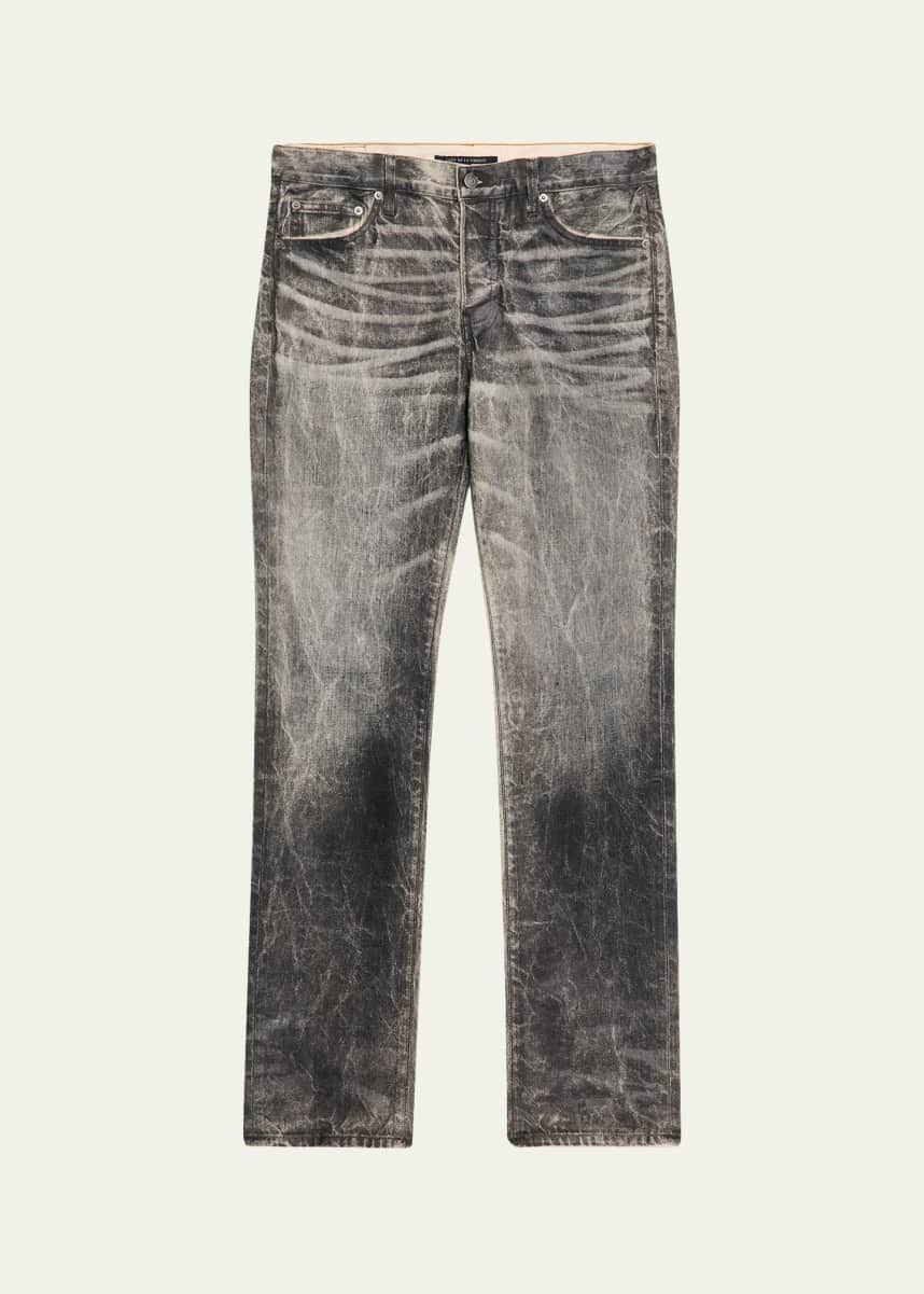 Cout De La Liberte Men's Jimmy Ecru Twill Flare Pants