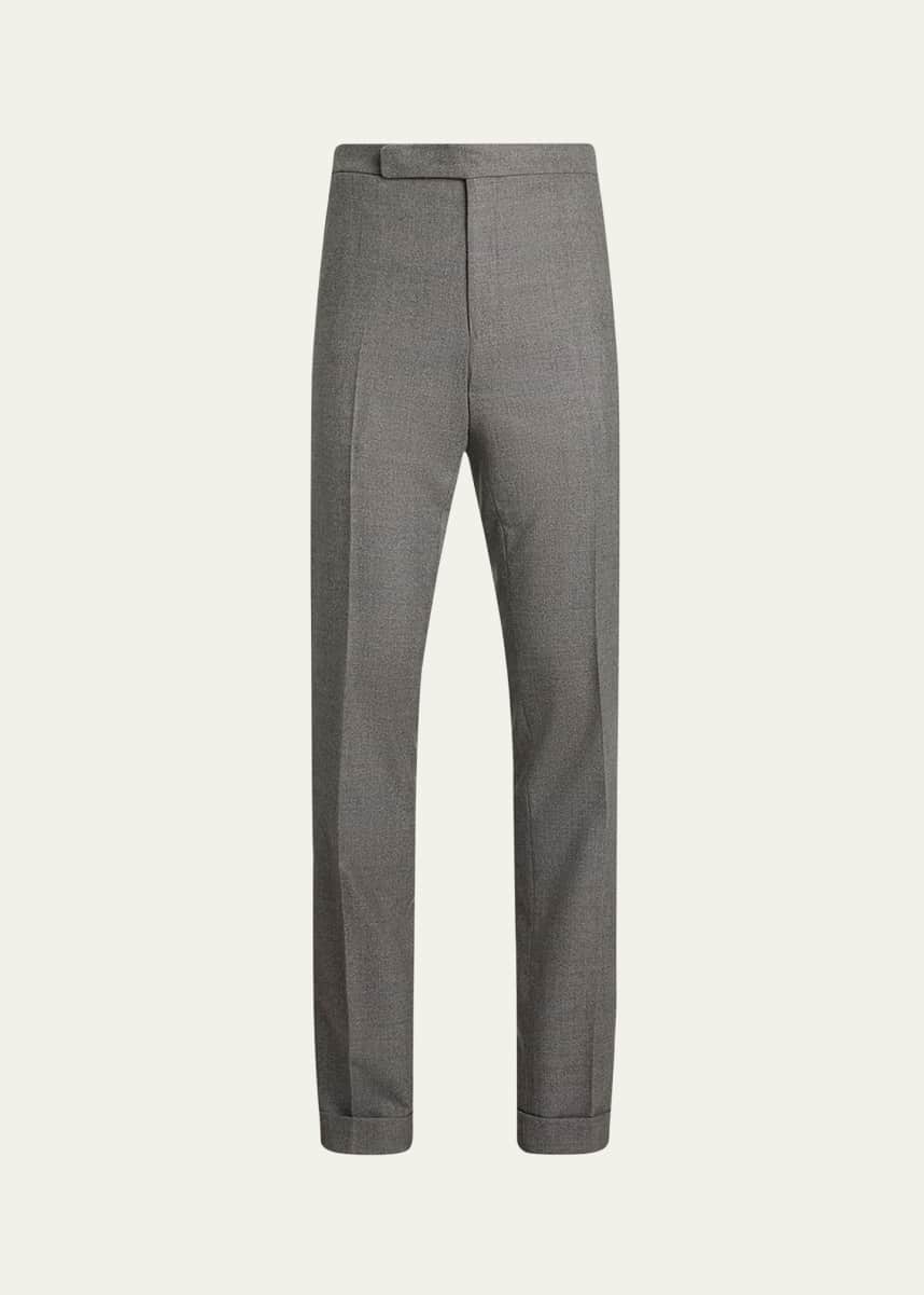 Ralph Lauren Purple Label Men's Gregory Modern Flat-Front Trousers