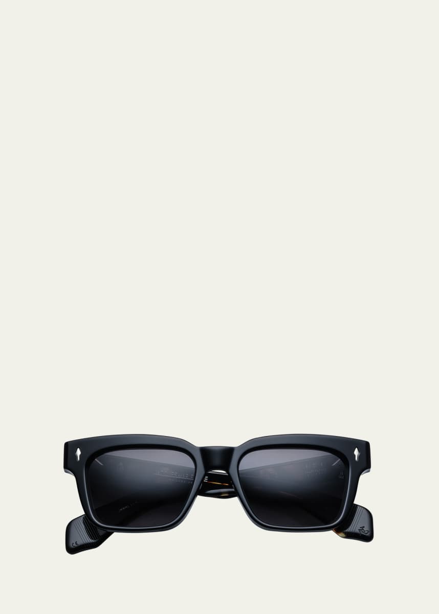 Jacques Marie Mage Men's Molino Acetate Rectangle Sunglasses