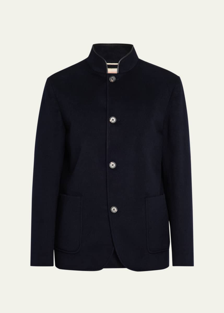 Loro Piana Men's Spagna Cashmere Single-Breasted Jacket