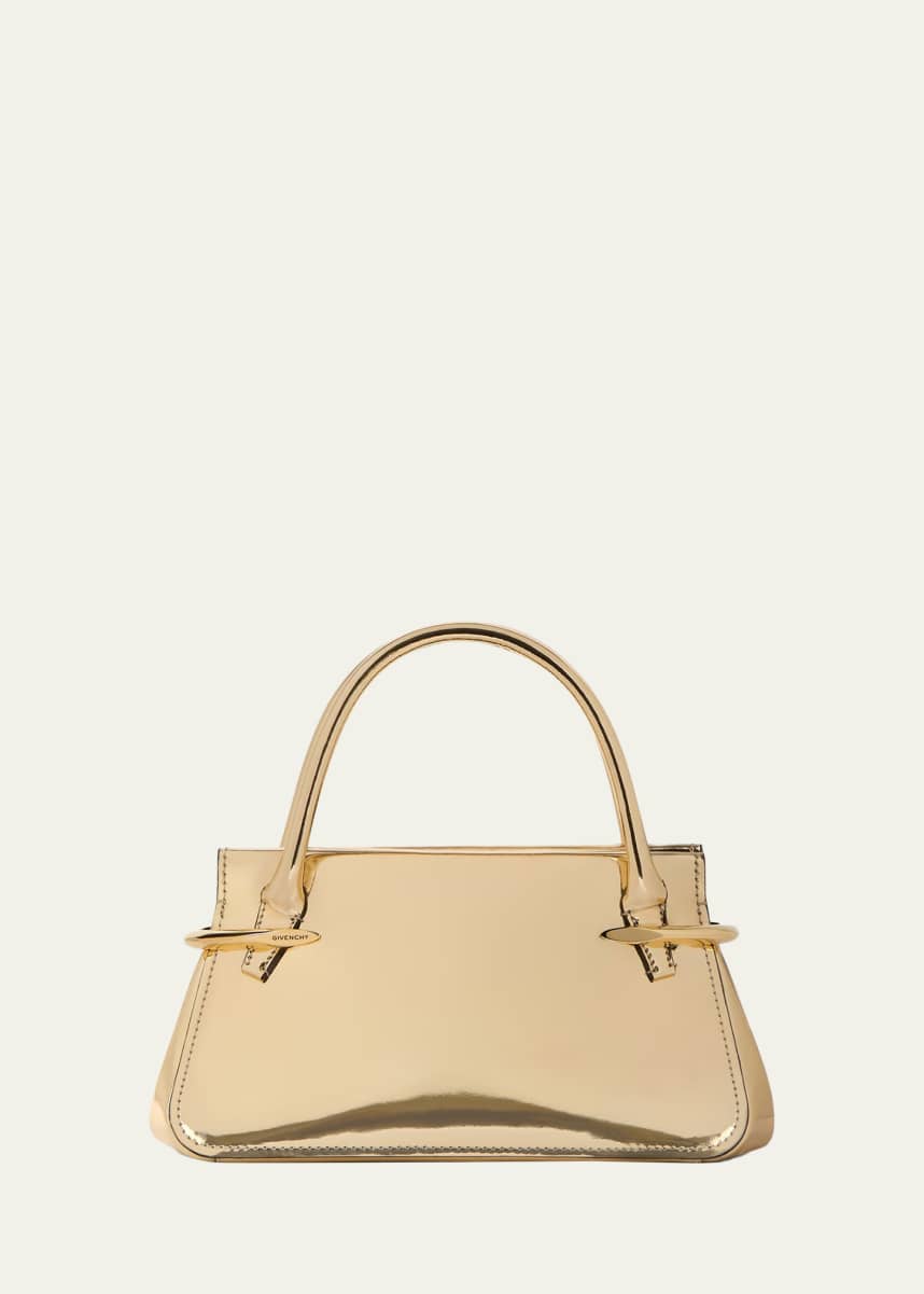 Givenchy Pinch Mini Shoulder Bag in Metallic Leather - Bergdorf