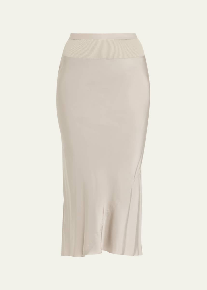 Rick Owens Godet Midi Skirt
