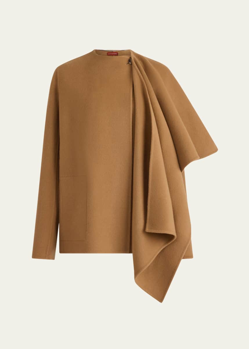 Altuzarra Dak Wool Cape Coat