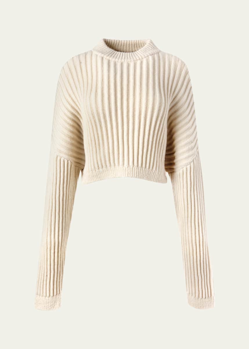 Altuzarra Bitsy Rib Crop Sweater
