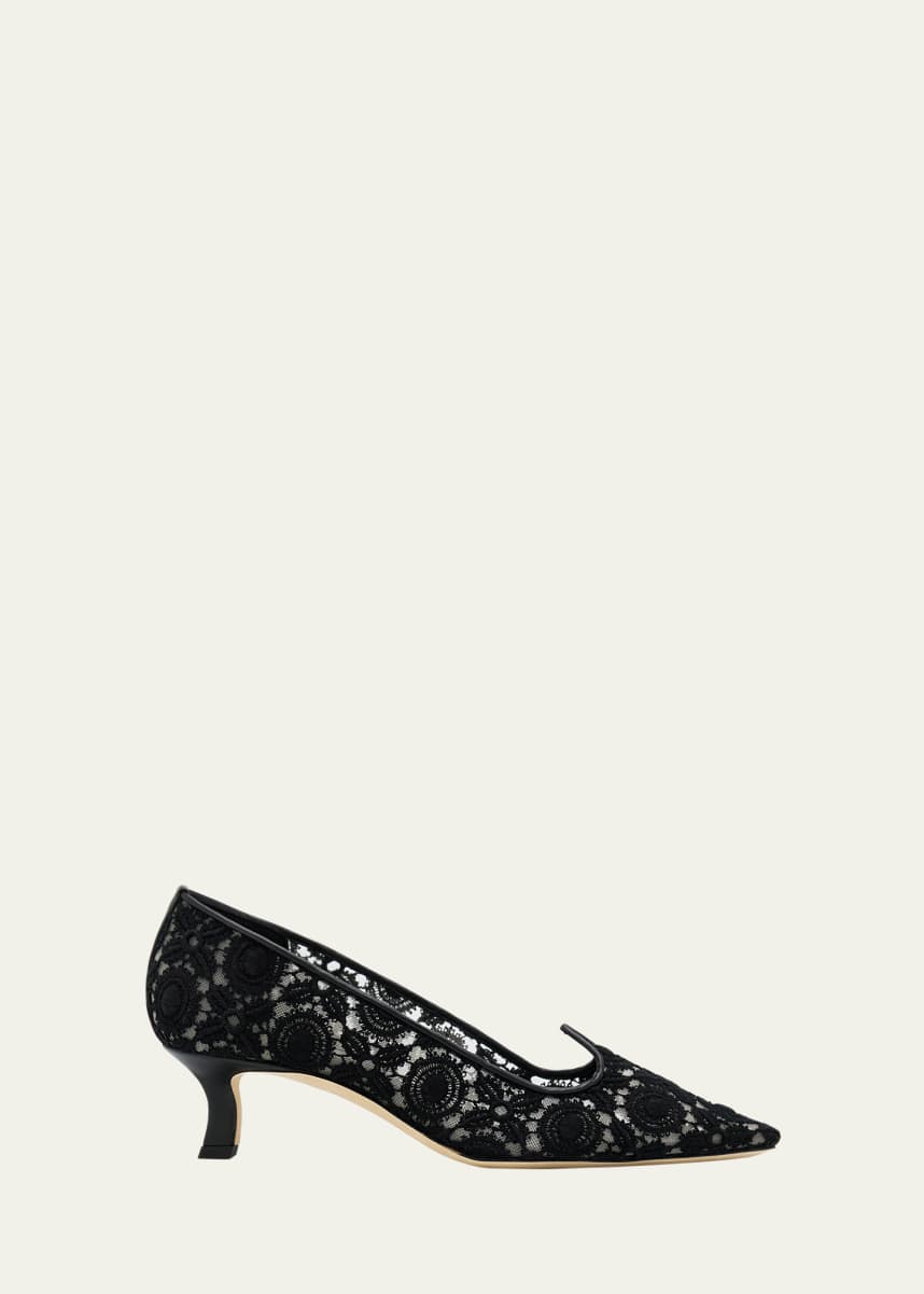 princo✩MANOLO BLAHNIK Manolo Blahnik Cheetah Print Ponyhair Slingback Heels | EU