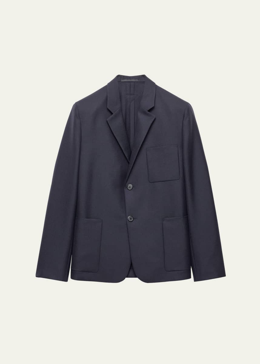 Prada Men's Wool Classic Fit Sport Coat