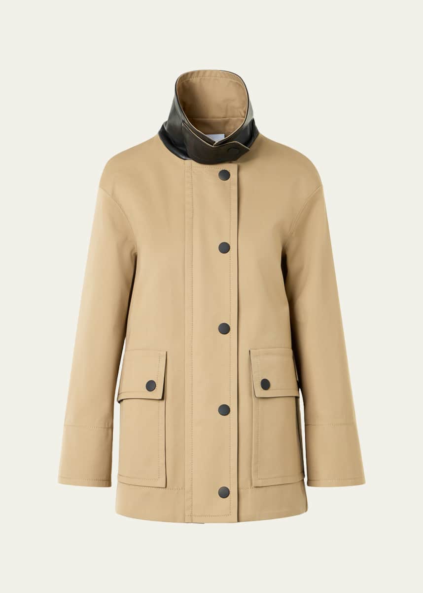 アクリスプント アンゴラ ウール コート グレー 38 AKRIS punto bg_4310496_100106_m