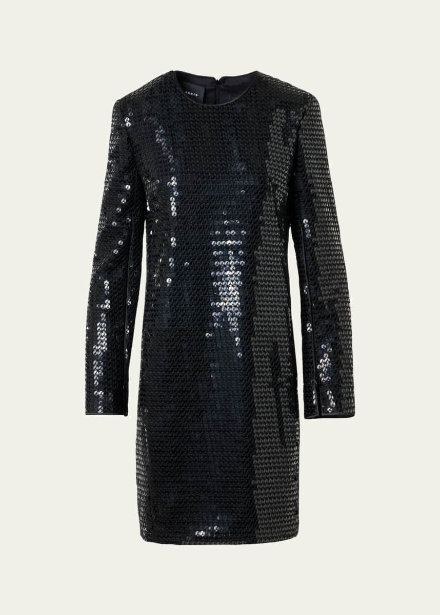 white christmas dresses Long Sleeve Lace White Cocktail Dress – The Dress Outlet main image 1