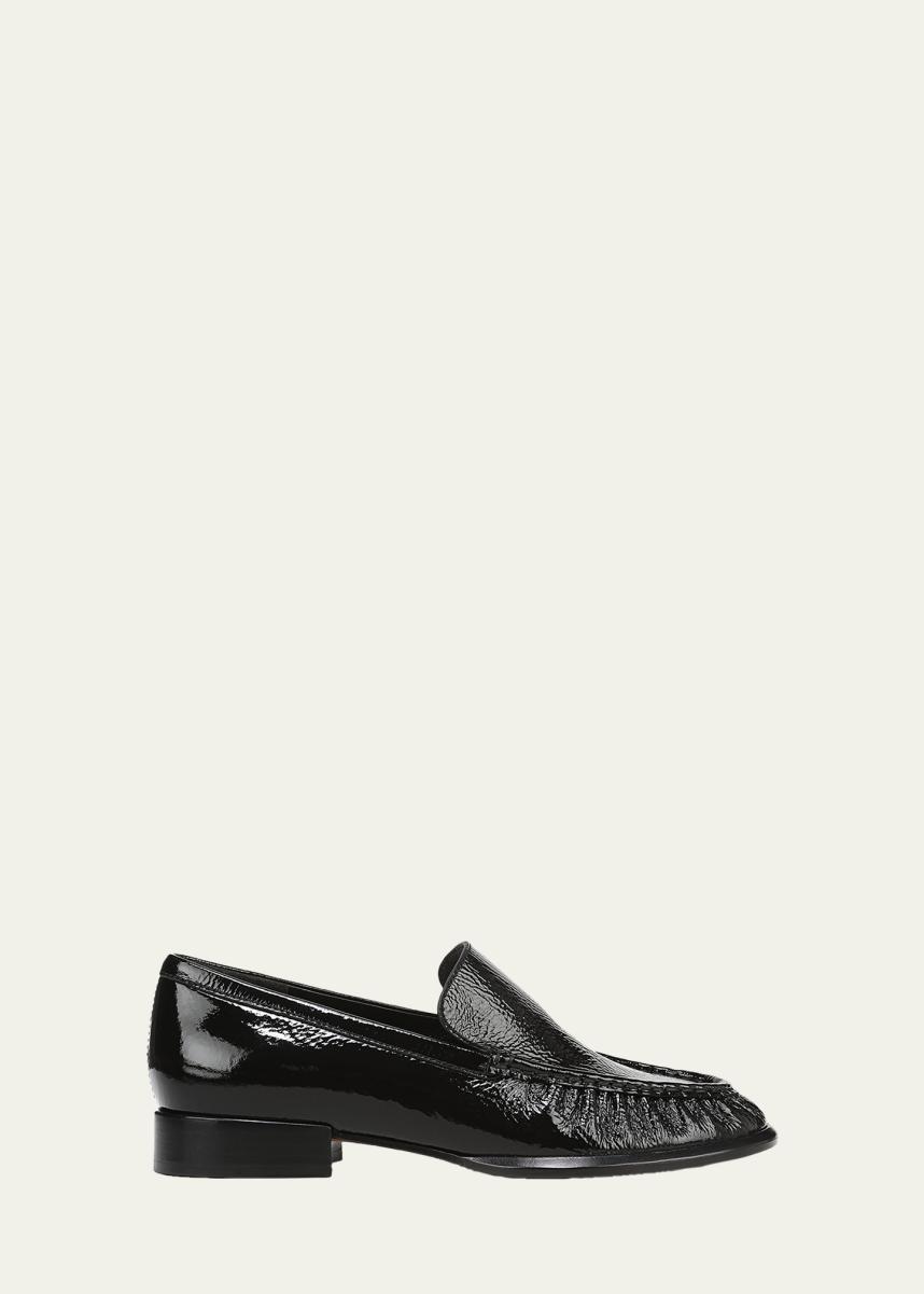 Vince Nora Patent Leather Loafers - Bergdorf Goodman display picture 3
