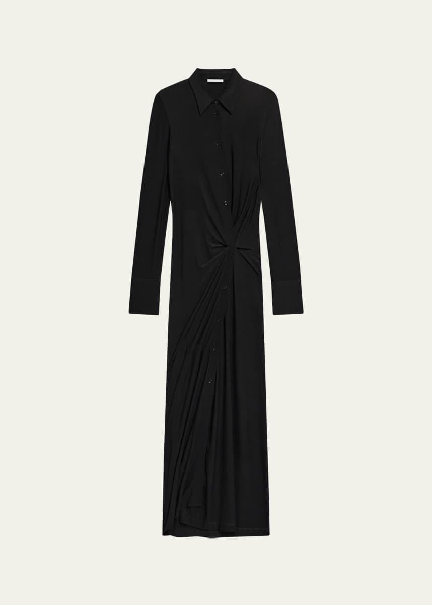 shona joy asymmetrical dress Shona Joy Simona Asymmetrical Panelled Maxi Dress in White main image 1
