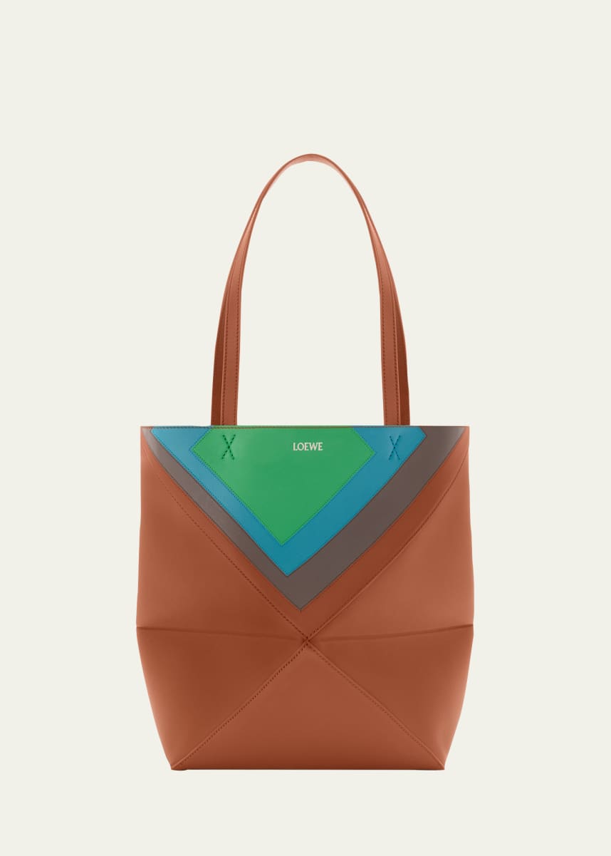 Loewe x Albers Puzzle Fold Tote Bag in Nappa Leather - Bergdorf