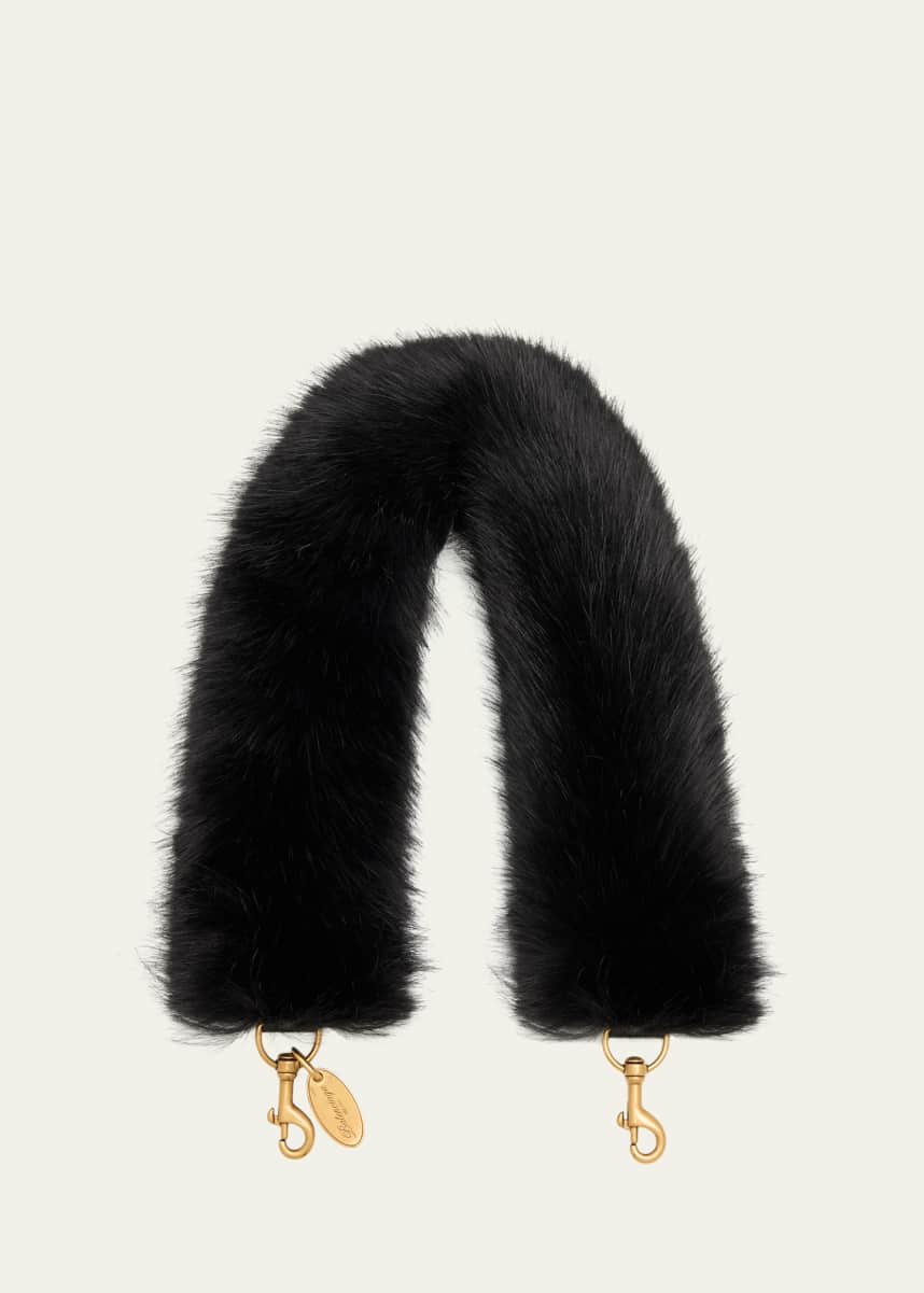 Balenciaga Faux Fur Shoulder Strap - Bergdorf Goodman