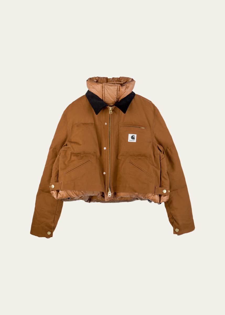 SACAI x Carhartt WIP Duck Puffer Barn Jacket - Bergdorf Goodman