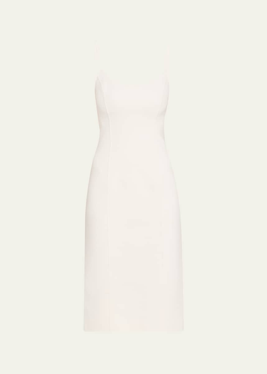 women's short white dresses White Slip Mini Dress – Satin Short White Dress for Women XS main image 1