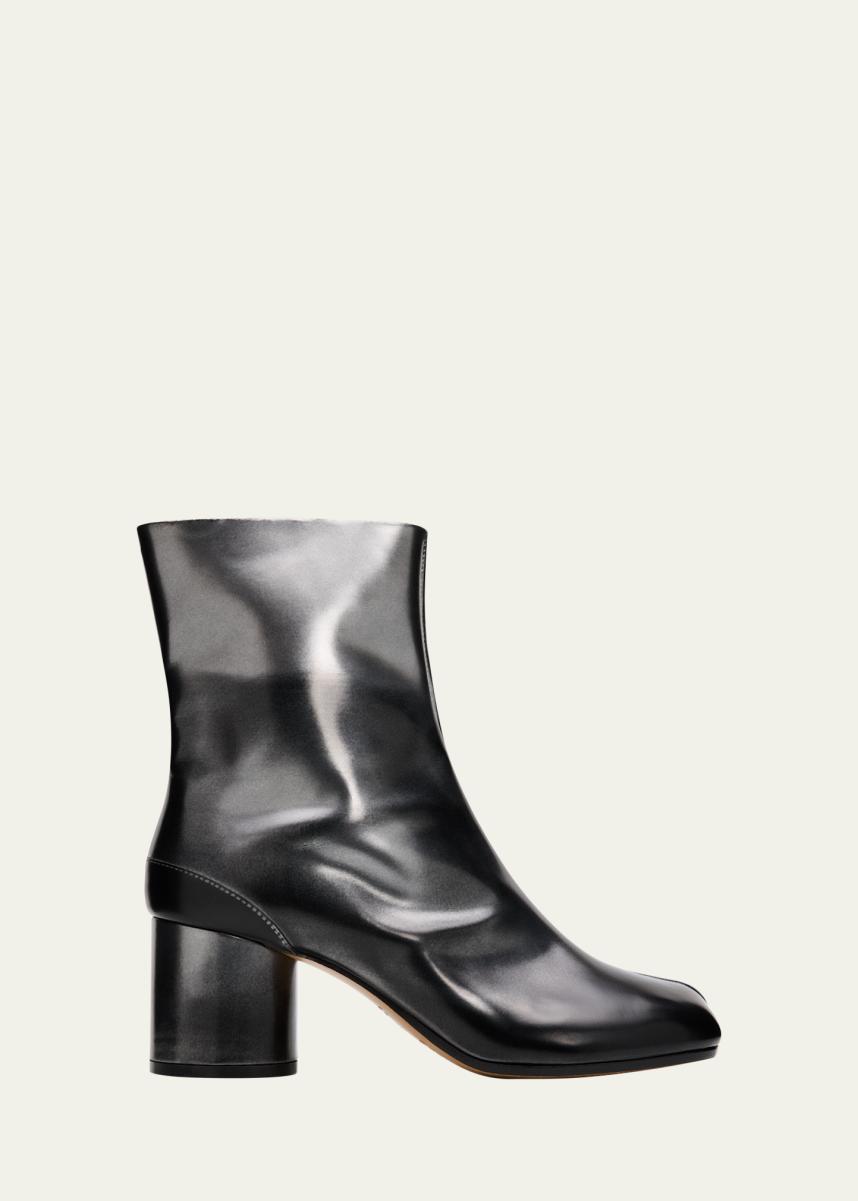 Maison Margiela Tabi Bicolor Leather Ankle Boots - Bergdorf Goodman