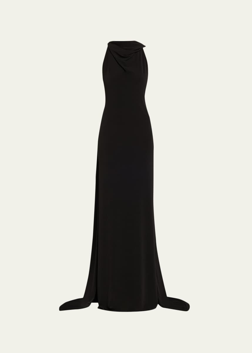 long elegant evening dresses LP1258 Elegant Multi Color Long Evening Dress with Slit,Off the Should –  Siaoryne main image 1