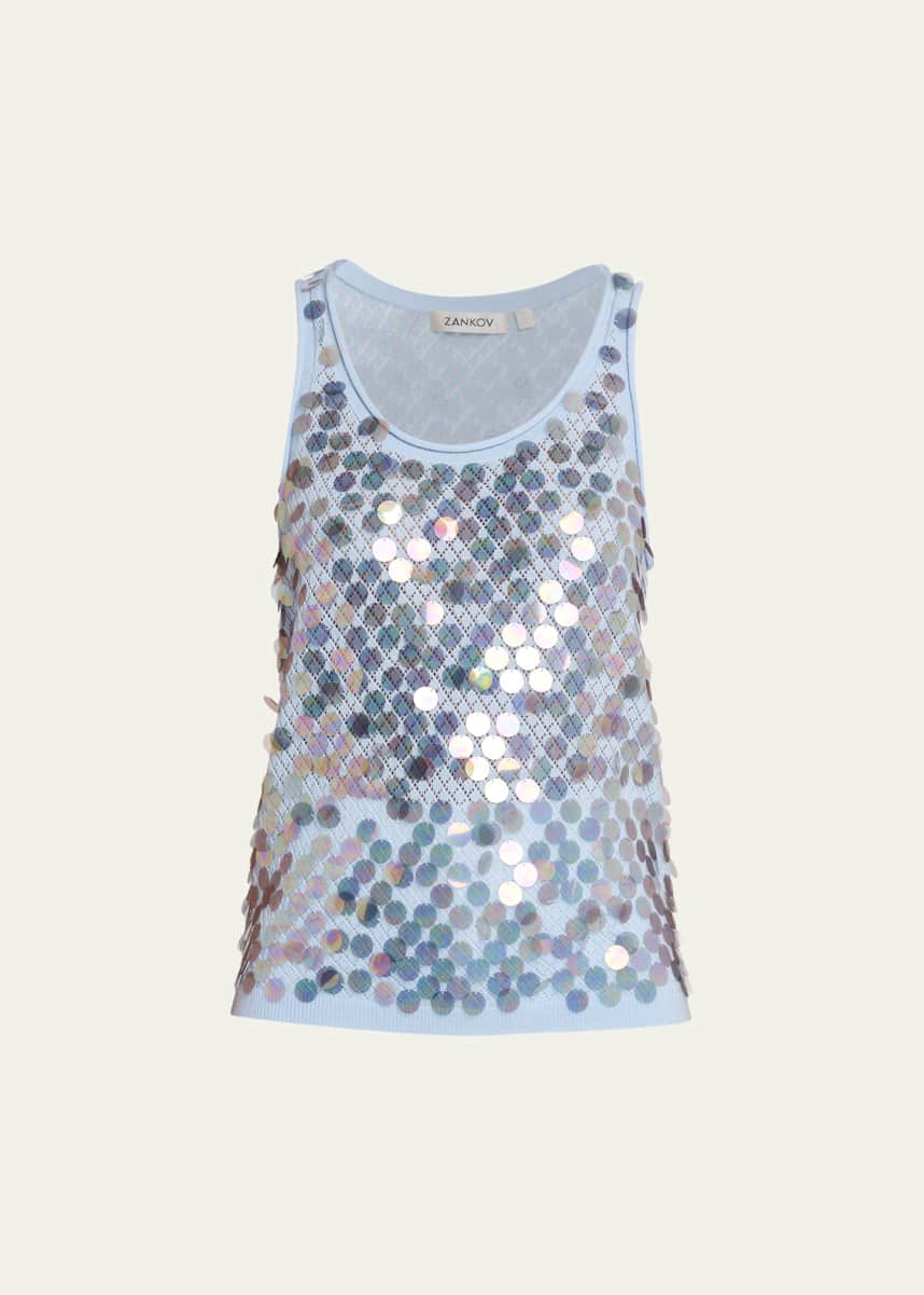 white christmas dresses Glitzy Affair Cowl Neck Glitter Crop Top main image 0