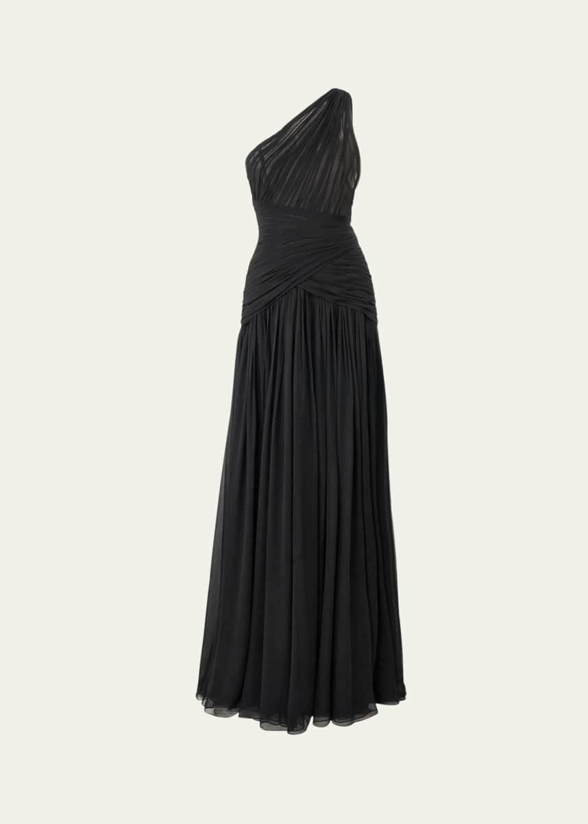 blue dress for baby girl Lace-Up Open-Back Long Black Prom Dress with Glitter Black / 2 main image 1