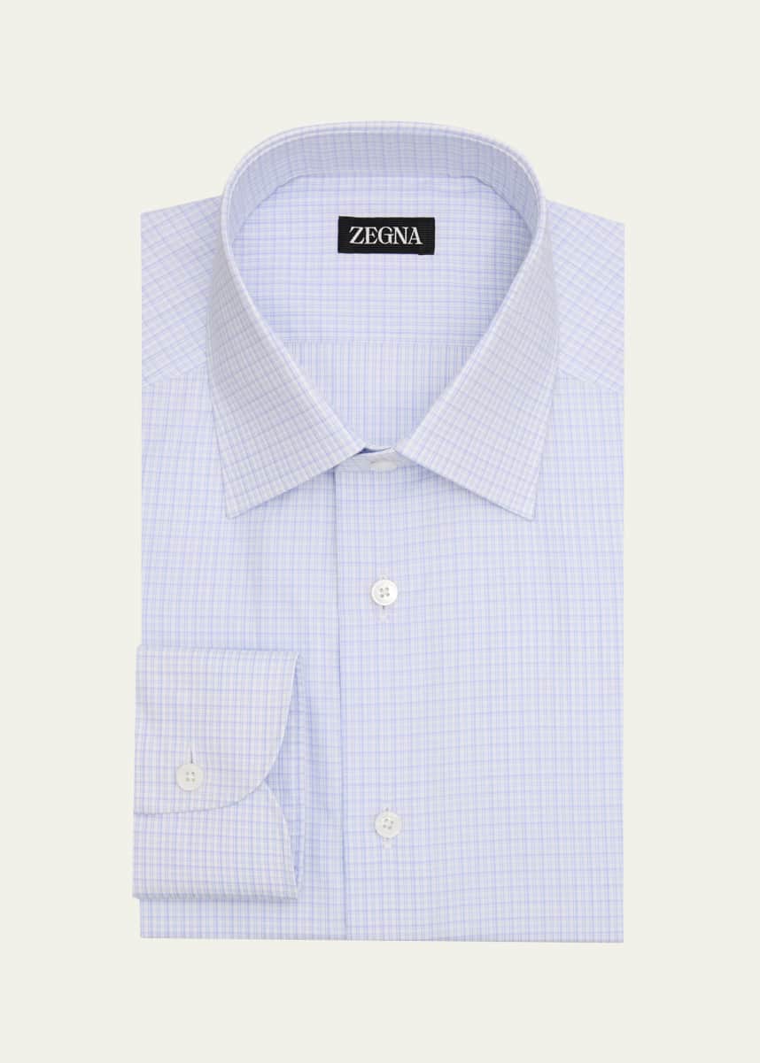slim fit dress slacks Men’s Modern Fit Stretch Dress Shirt main image 1