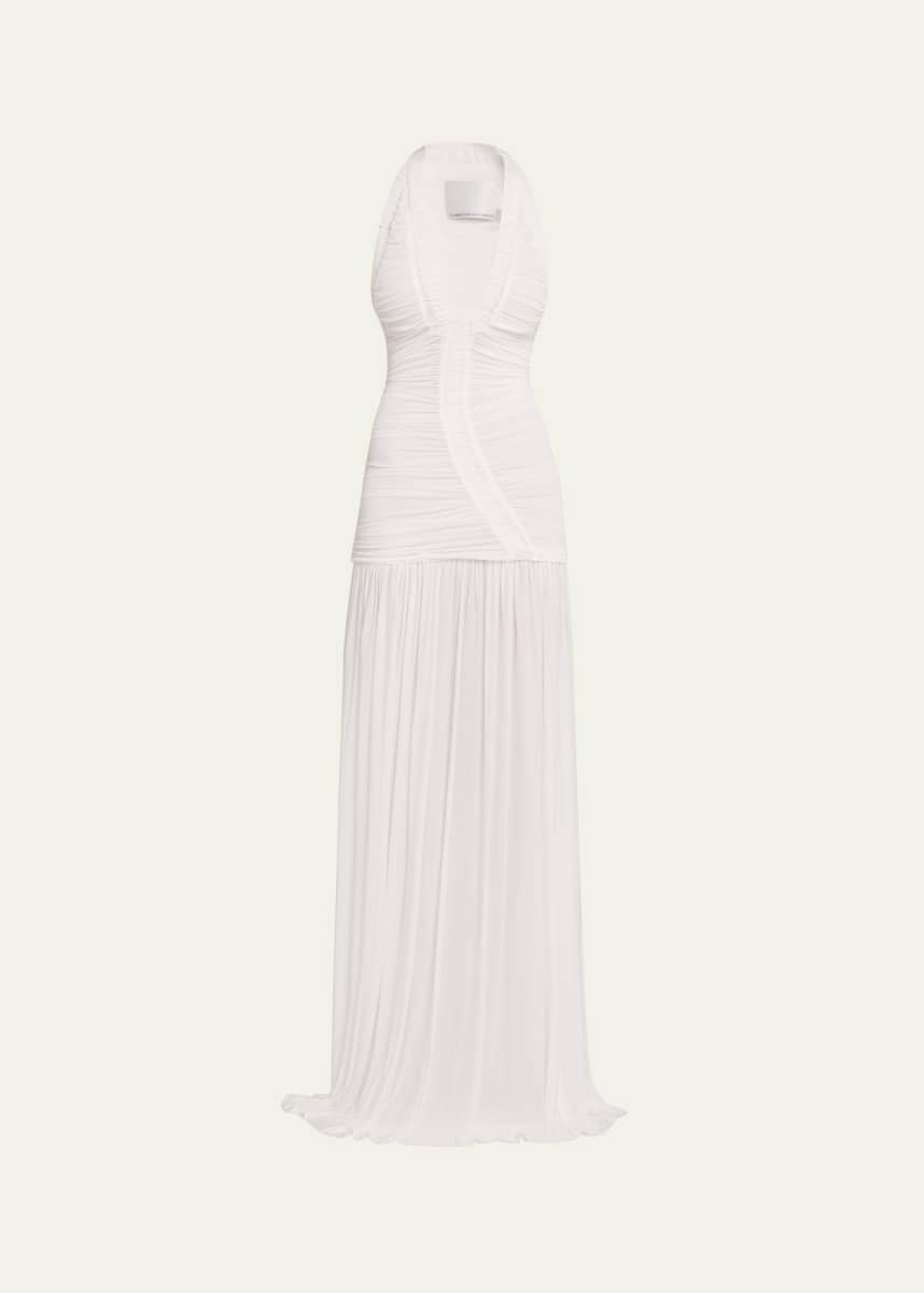 long evening dresses glasgow Christopher Esber Trinity tank maxi dress – Luisa World main image 1