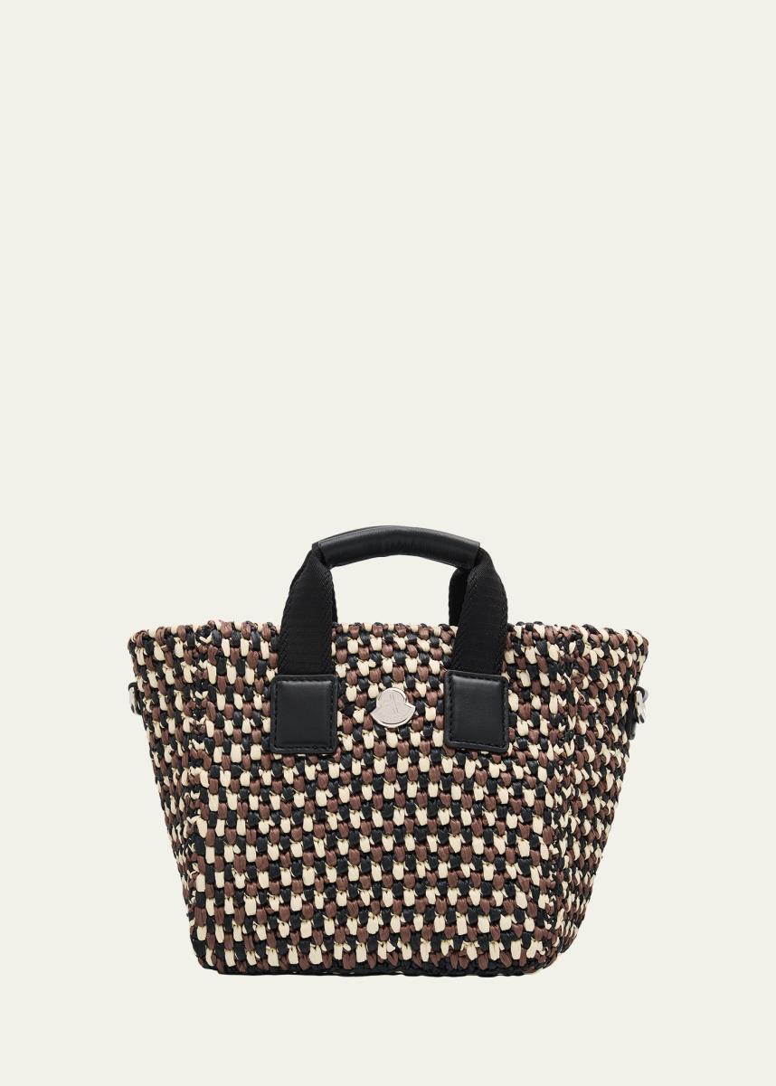 Caradoc Micro Raffia Crochet Tote Bag