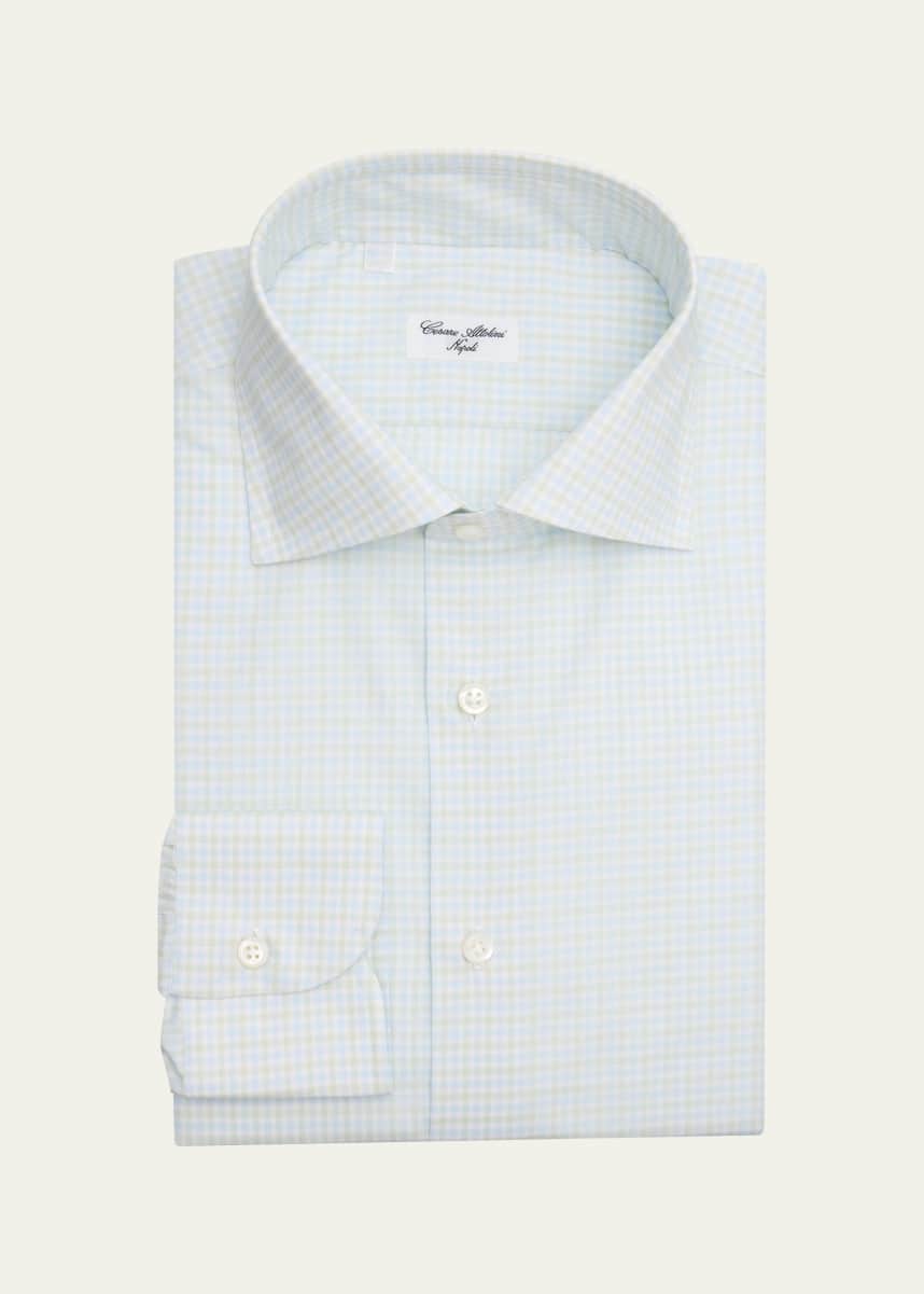 bergdorf goodman dress shirts Bergdorf Goodman Men's Solid Poplin Dress Shirt, Blue, Men's, 39 Eu (15.5 Us), Shirts Tops Formal & Evening Dress Shirts