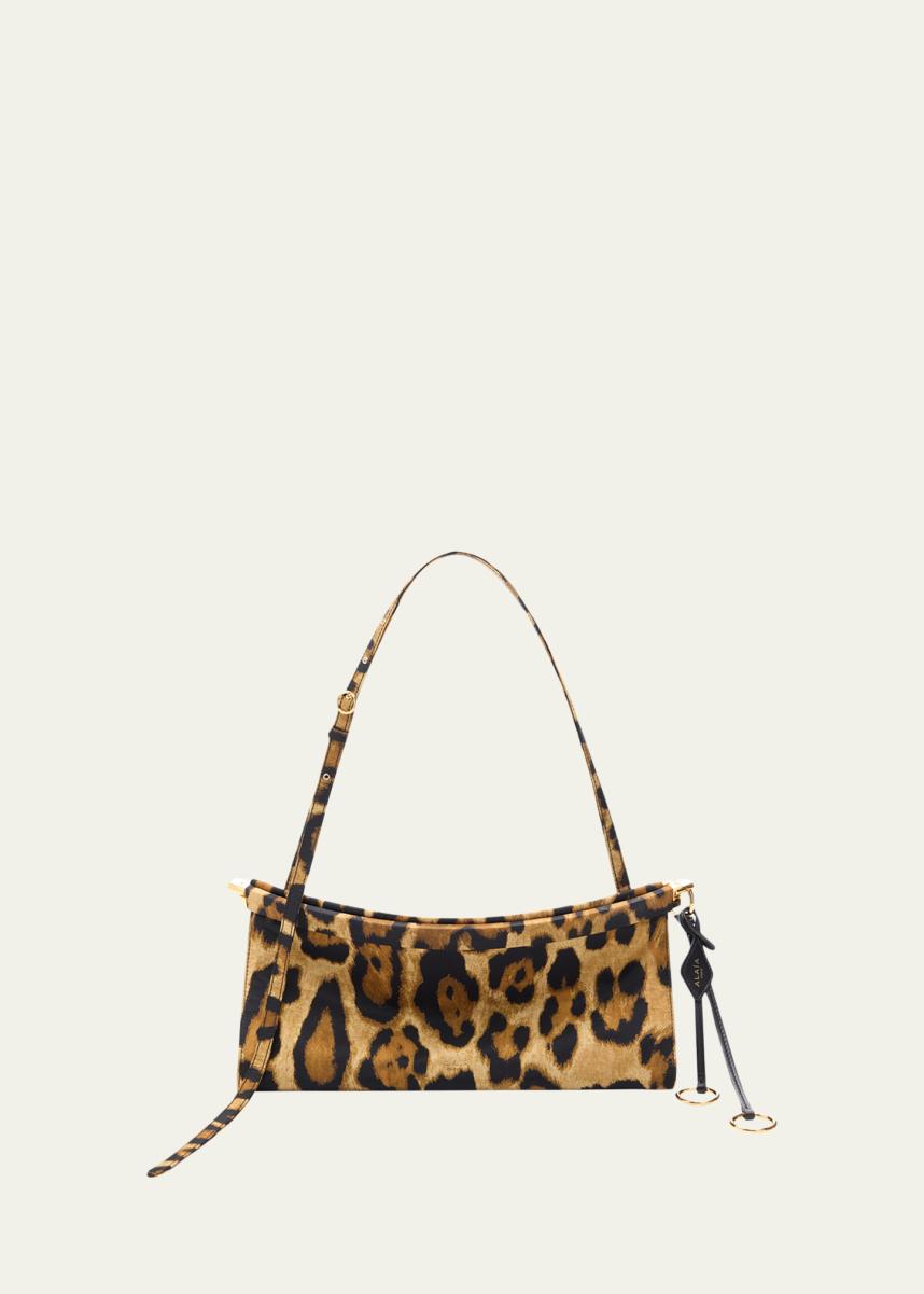 Le Click Medium Leopard-Print Shoulder Bag