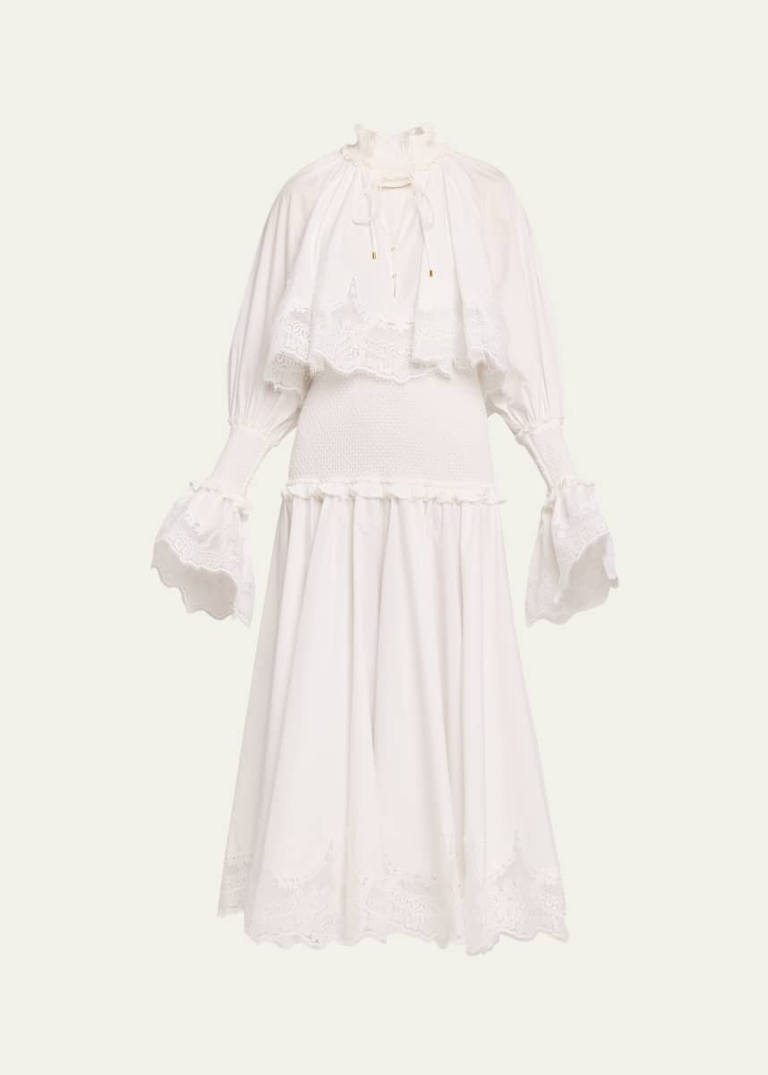 white christmas dresses Glossy White Evening Dress main image 1