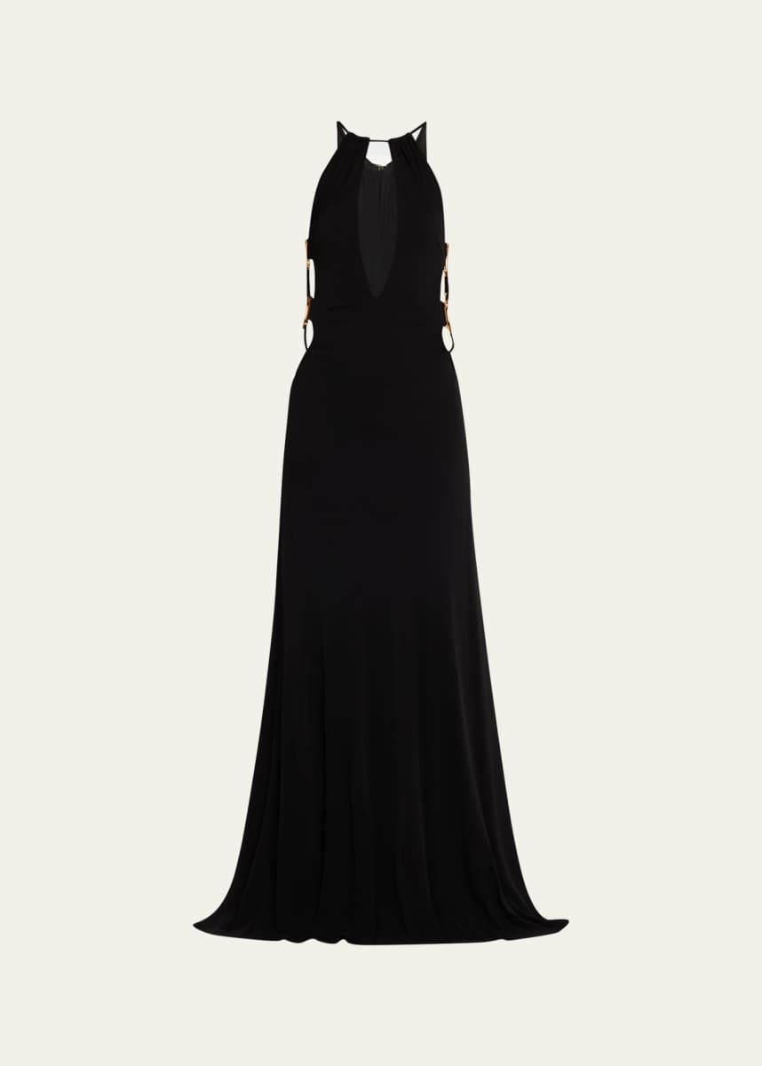 green emerald velvet dress Ramy Brook Audrey Dress - Black