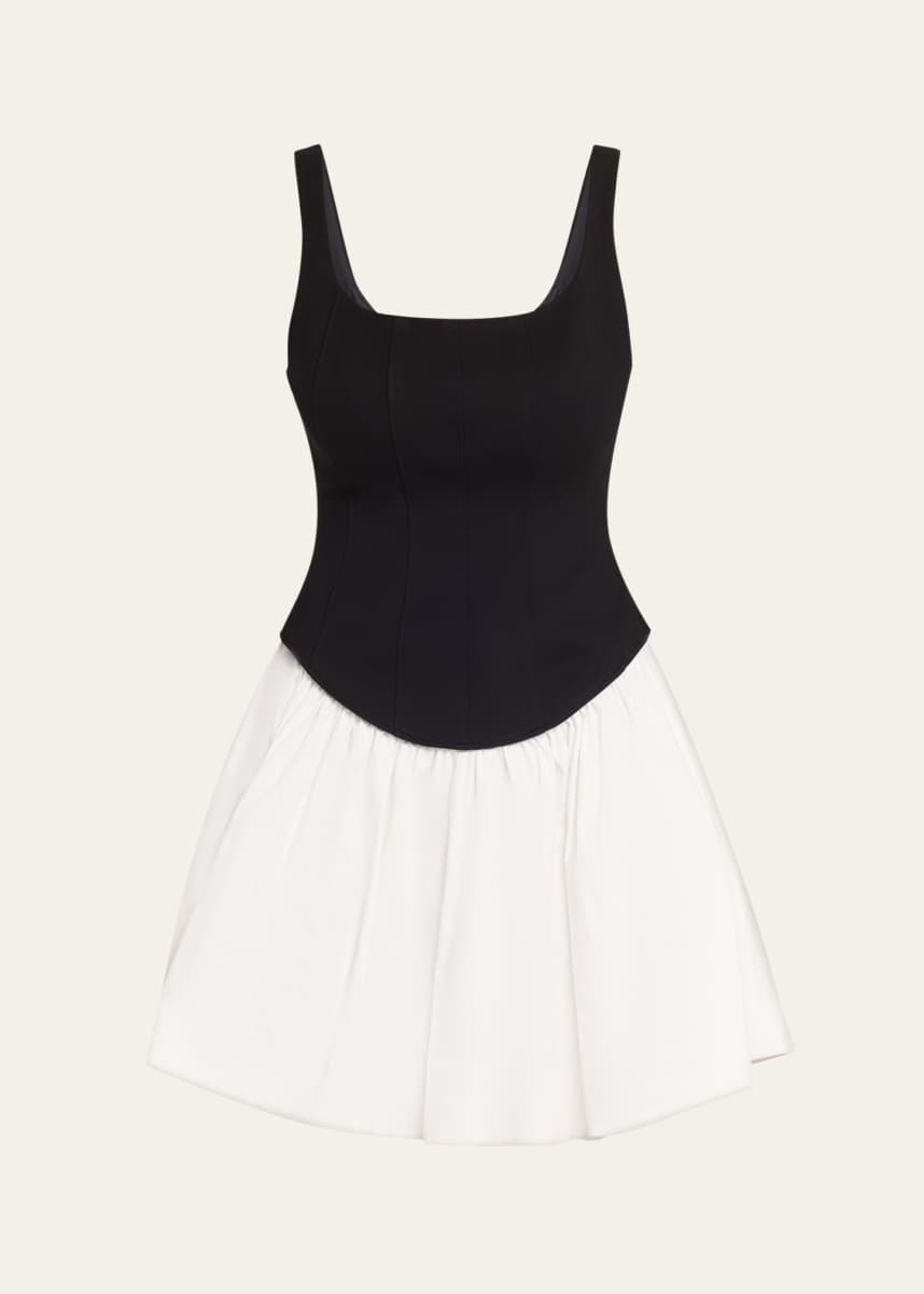 alexander wang fit and flare mini dress Corset in White The stretch fabric ensures a flattering fit. Alexander Wang Velvet Fit and