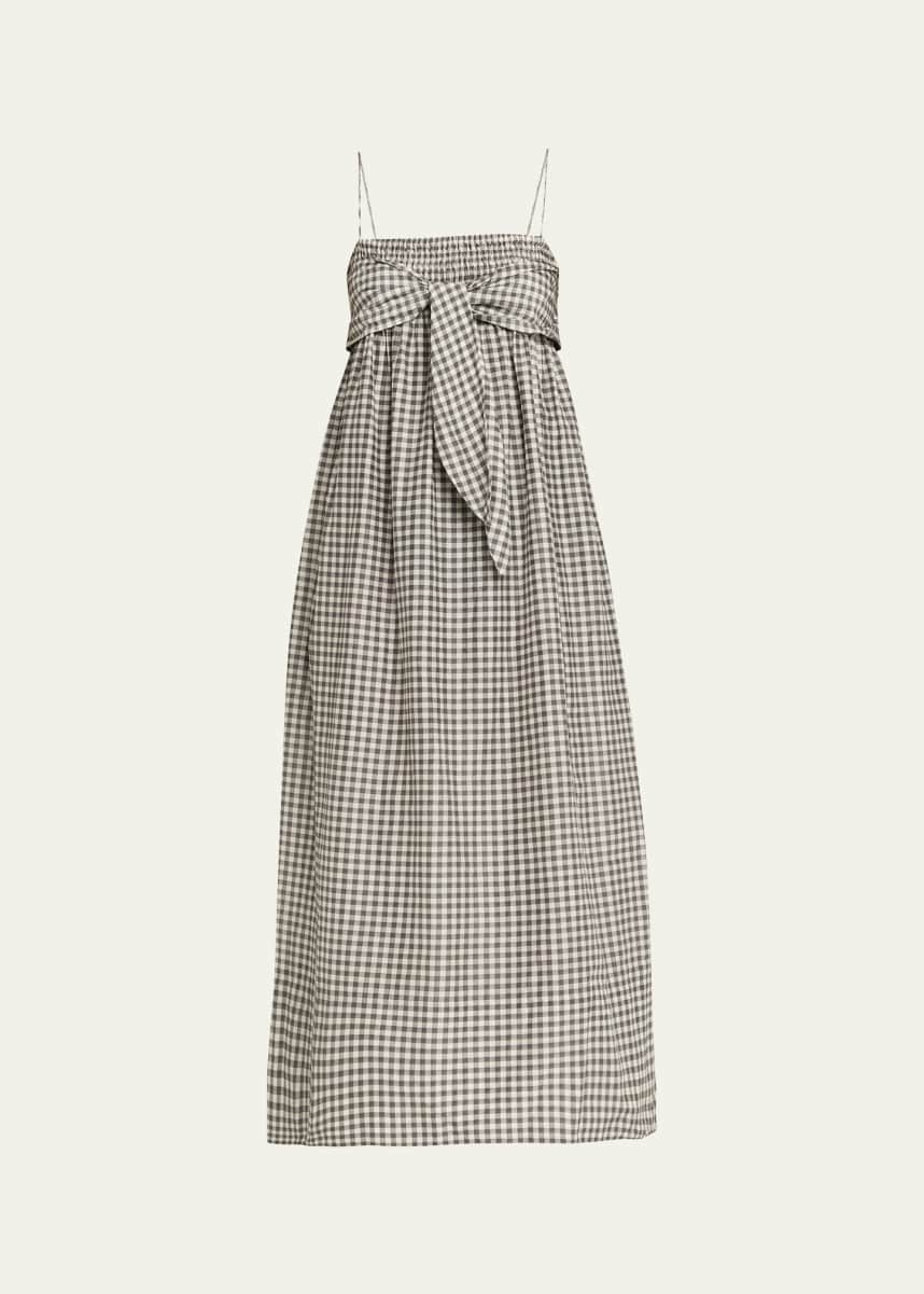 slim fit dress slacks Dresses: Rosette Check Mini Dress - Ivy Check main image 1