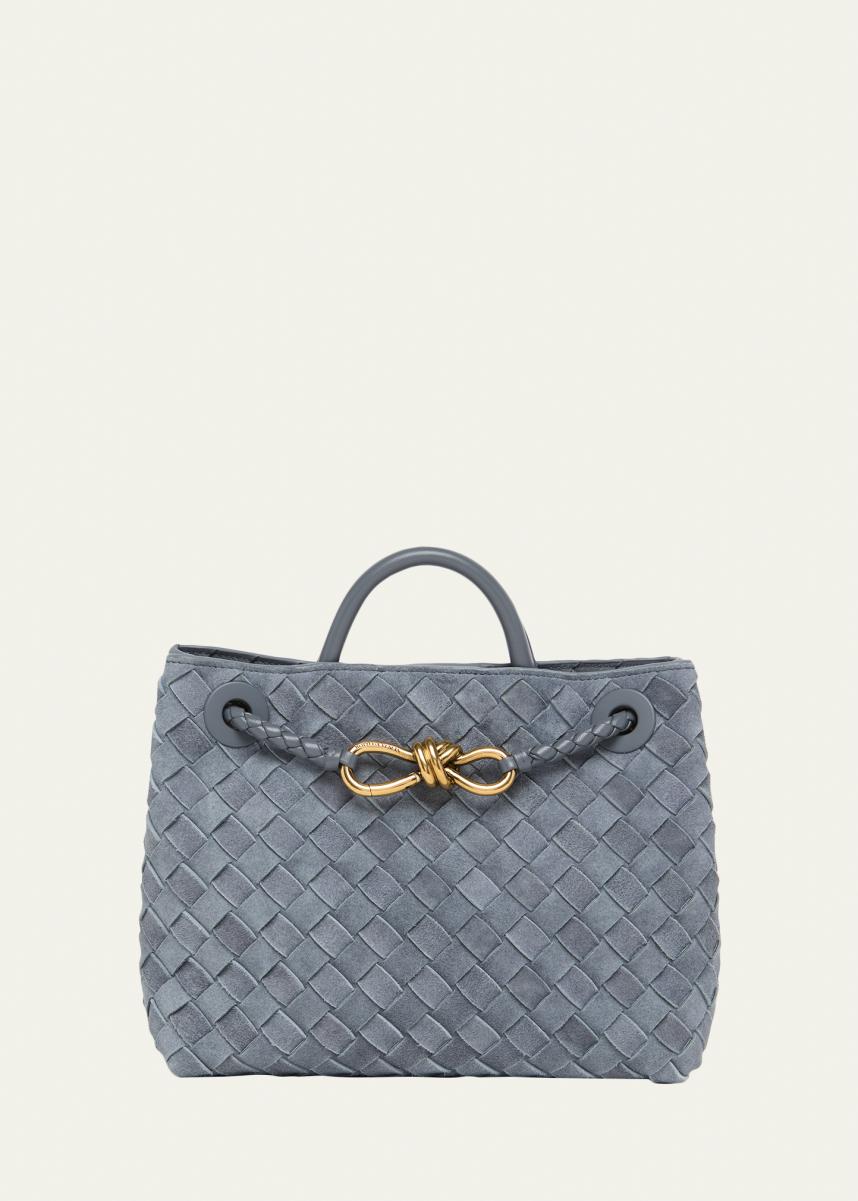 Andiamo Small Suede Tote Bag
