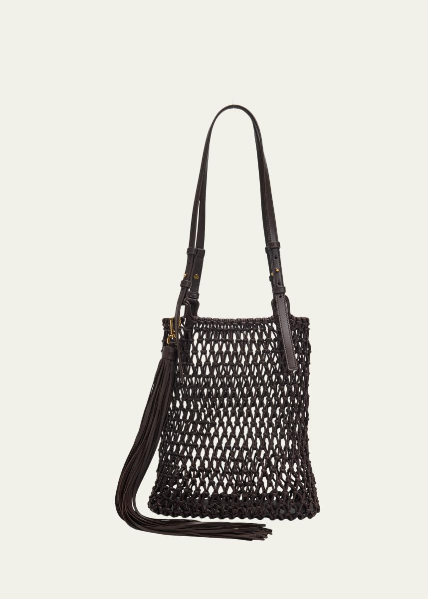Loli Cotton Macrame Shoulder Bag