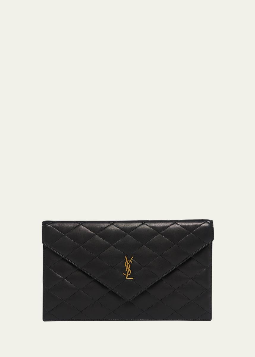Paris Pouch in Lambskin Leather