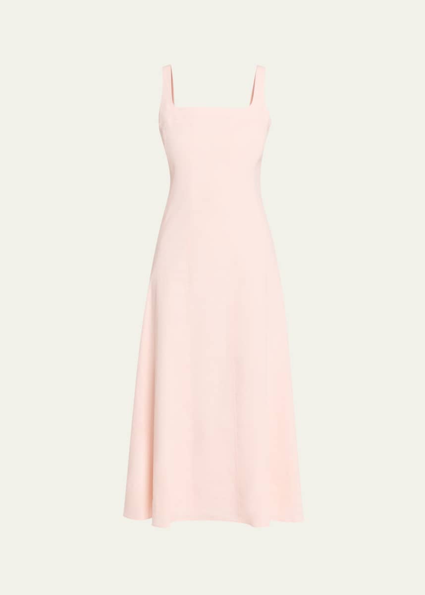 brown knit dress midi Petal and Pup Women's Nova Wrap Knit Midi Dress
