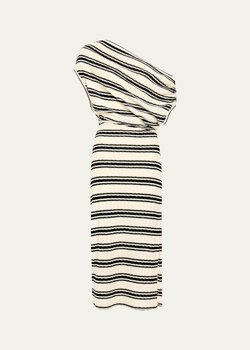 white christmas dresses Chrissy Jersey Cutout Gown main image 0