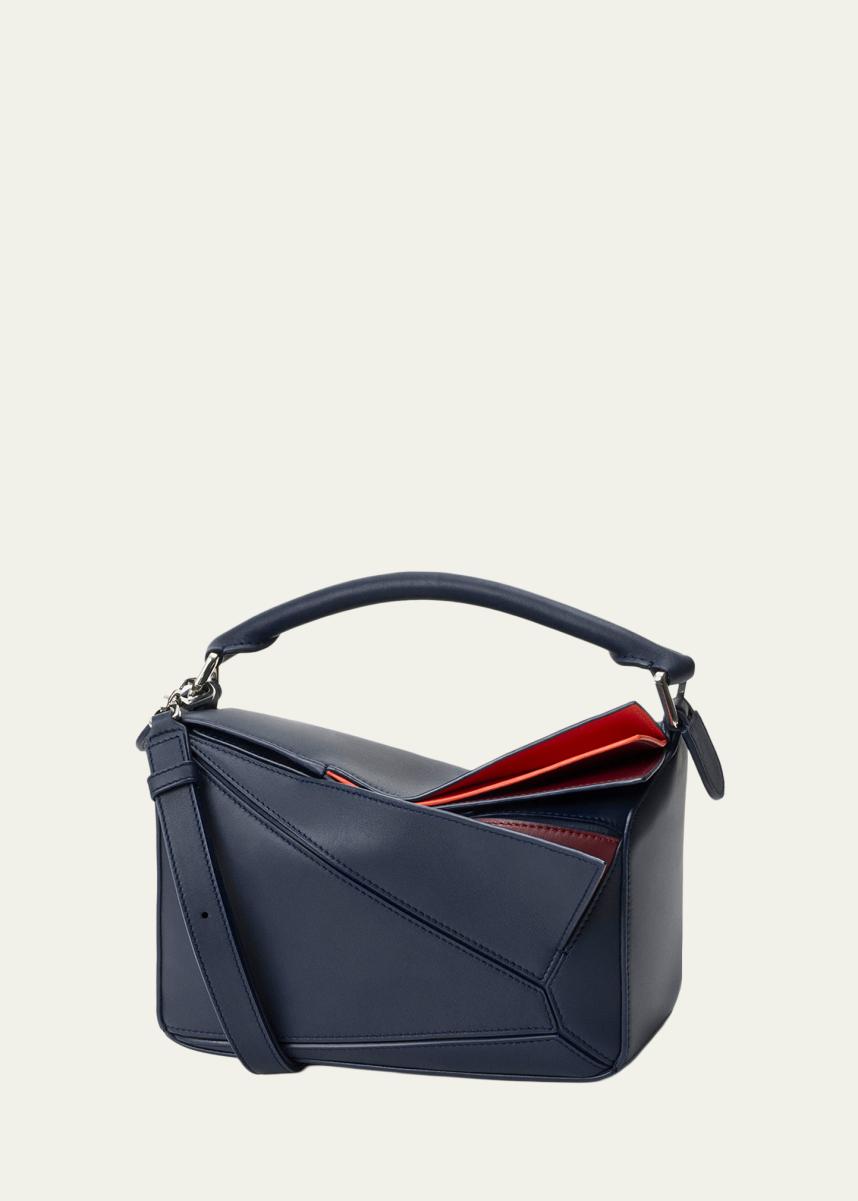Puzzle Small Layered Top-Handle Bag